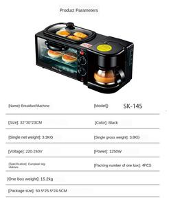 3 in 1 colazione forno colazione ciotola di Caffè pentola forno macchina prima colazione - Product Image 4