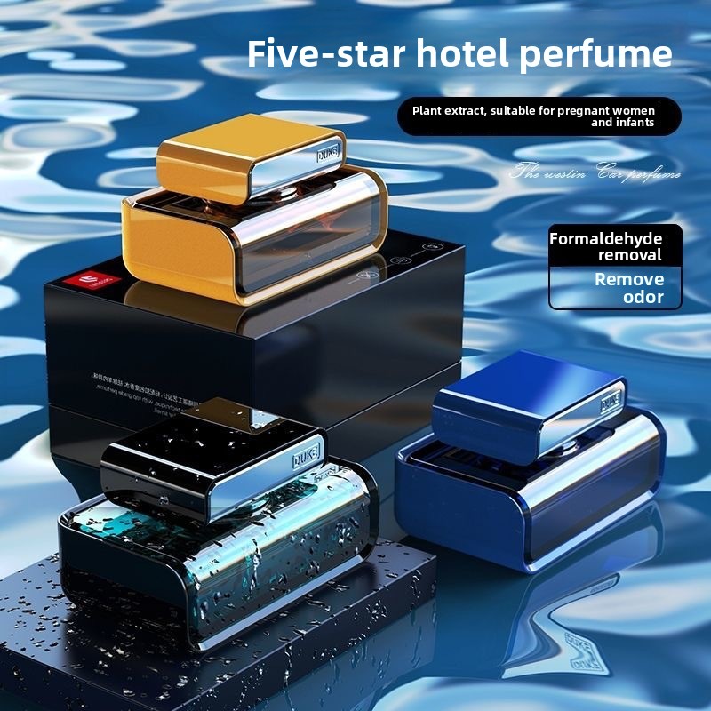 High Grade Car Aromatherapy Perfume for Men & Women – Long Lasting Fragrance Modern Car Ornament with Gift Box Saudi Arabia