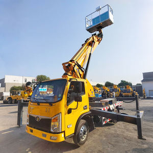 شاحنة عمل جوي صينية مزودة برافعة هيدروليكية تلسكوبية متحركة على هيكل هومان بارتفاع 32 متر - Product Image 1