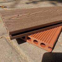 Planche de terrasse en WPC de 16 pieds de long, terrasse composite, grandes surfaces, terrasse en WPC pour parking, dalles de sol en composite très résistantes