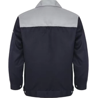 Veste de travail pour homme à blocs de couleur |   Uniforme de travail durable et respirant pour l'usine, la construction, les mécaniciens, l'entrepôt