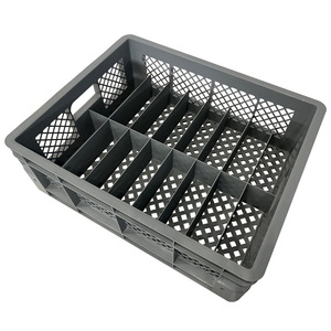 Paniers de tri industriels épaissis, boîtes de rangement rectangulaires pour le tri et la classification, 16 compartiments. - Product Image 1