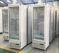 Vitrines de réfrigérateur de marque à faible de réfrigérateur transparents spacieux pour le magasin de franchise de boissons