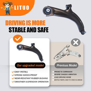 Bras de suspension inférieur avant droit Nissan Micra <span class=keywords><strong>K12</strong></span> 54500-AX600 – Pièce de rechange de qualité OEM pour système de suspension - Product Image 1