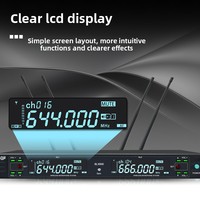 Microphone sans fil BLX600 UHF supercardioïde portable, système 1-à-2, professionnel pour performance scénique et karaoké en direct