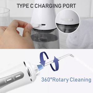 Irrigador Bucal Inalámbrico AOW03S de Alta Calidad, Limpiador Dental Portátil, Resistente al Agua - Product Image 6