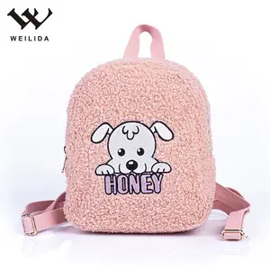 Personalised Mini Back Packs Back to School Kids for Child Backpack Women&#39;s Backpacks Optional Terry Fabric Portable Cartoon