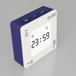 2020 mới thông minh xoay kỹ thuật số Đồng hồ báo thức với chức năng báo lại và hẹn giờ bảng đồng hồ Loại sản phẩm - Product Image 3