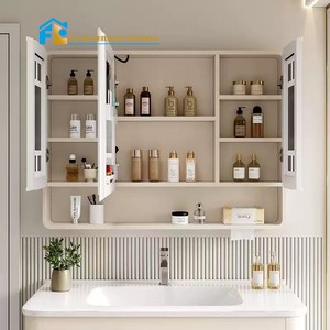 Venta caliente Vanidades de <span class=keywords><strong>baño</strong></span> blancas sólidas para la casa Gabinetes modernos <span class=keywords><strong>Muebles</strong></span> de <span class=keywords><strong>baño</strong></span> de <span class=keywords><strong>diseño</strong></span> - Product Image 5