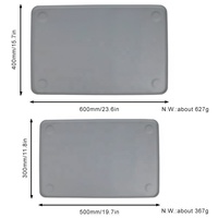 Tapis d'alimentation et d'entraînement universel en silicone pour animaux de compagnie, compatible lave-vaisselle