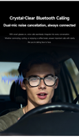 Nouveau produit 2026 : Lunettes intelligentes IA avec caméra, traduction IA, assistant vocal, appels Bluetooth, reconnaissance d'objets intelligente