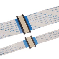 Connecteur d'extension simple pour câble ruban FFC/FPC 30/40/50 broches, support d'extension 0,5 mm extractible