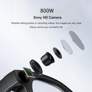 แว่นตาอัจฉริยะ AI รุ่นใหม่ล่าสุด ปี 2025 พร้อม Chat GPT, ฟิล์มแว่นตาอัจฉริยะ AR, แว่นตาอัจฉริยะ AI พร้อมกล้อง 800 ล้านพิกเซล - Product Image 2