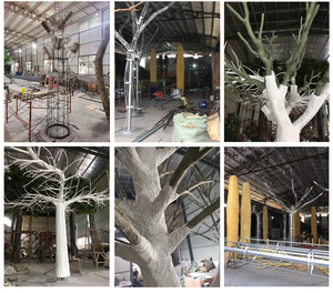 Arbre artificiel extra large de cerisier en fleurs, fausse plante de Sakura, écologique, haute qualité, taille personnalisable, pour fêtes, aménagement paysager <span class=keywords><strong>et</strong></span> <span class=keywords><strong>jardin</strong></span> - Product Image 6