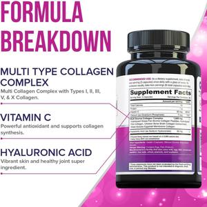 Kollagen Marine Kapseln reine Kollagen Kapseln ergänzt Vitamin C Kapsel mit Kollagen - Product Image 4