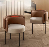 Chaises inclinables de style italien, luxe léger, pour salon, salle à manger, usage commercial et domestique
