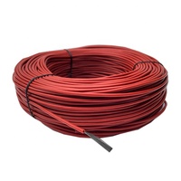 Câble chauffant infrarouge en caoutchouc de silicone fil chauffant en fibre de carbone résistant aux hautes températures