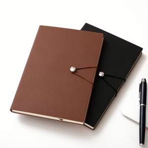 Nouveaux produits 2026 – Coffrets cadeaux de luxe en gros avec logo personnalisé – Ensemble agenda en cuir PU avec stylo et porte-clés USB - Product Image 3