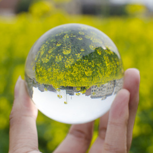 Venta al por Mayor de Bolas de Cristal Transparente de Alta Calidad, Bola de Cristal <span class=keywords><strong>Personalizada</strong></span> con Grabado Láser 3D para Regalos - Product Image 3