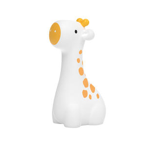 Lampe de chevet LED créative et moderne en forme de girafe, en silicone, à commande tactile, intensité réglable, alimentation par batterie, cadeau pour enfants, chargement USB - Product Image 5