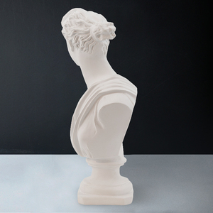 Busto de resina de diseño moderno, estatua de cabezas de dios romano, escultura conmemorativa artesanal de resina - Product Image 4