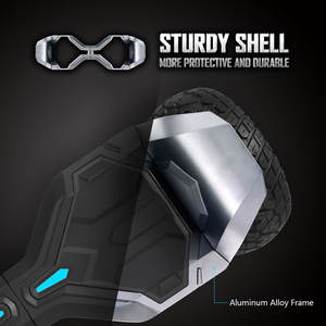 Gyroor, Nuevo Diseño de Hoverboard Eléctrico con Batería para Niños, Scooter Todoterreno en Venta, Envío Gratis, Incluye Bolsas para Scooter de Equilibrio - Product Image 6