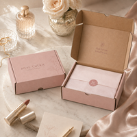 Boîtes d'expédition en carton ondulé extra-rigides à 3 couches personnalisées pour vêtements, cosmétiques, promotion e-commerce, emballage d'expédition