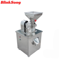 Broyeur à disques en acier inoxydable, moulin à herbes électrique, machine à moudre le riz et le sucre, garantie 4 ans, fabriqué en Chine