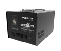Régulateur de tension pour servomoteur AC série PITBULL SVD, monophasé 220V, affichage LED, matériau cuivre, usage SVC, 99%, 2 ans de garantie
