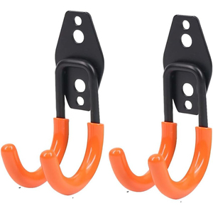 Crochets <span class=keywords><strong>de</strong></span> rangement robustes antidérapants <span class=keywords><strong>pour</strong></span> garage, abri, pelle, échelle métallique, <span class=keywords><strong>outils</strong></span> <span class=keywords><strong>de</strong></span> <span class=keywords><strong>jardin</strong></span>, grands crochets <span class=keywords><strong>de</strong></span> garage <span class=keywords><strong>pour</strong></span> suspendre des vélos - Product Image 3