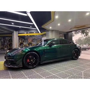Alta qualità materiale in fibra di carbonio ricambi Auto per <span class=keywords><strong>Porsche</strong></span> <span class=keywords><strong>Panamera</strong></span> 971 aggiornamento FX Kit corpo anteriore lato lato lato lato diffusore posteriore - Product Image 2
