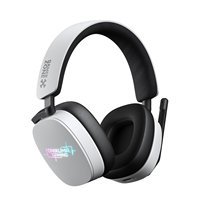 Casque de jeu sans fil ONIKUMA GT812 blanc, 4 modes, 2.4G, faible latence, audio 40mm pour PC, PS5, mobile, vente en gros