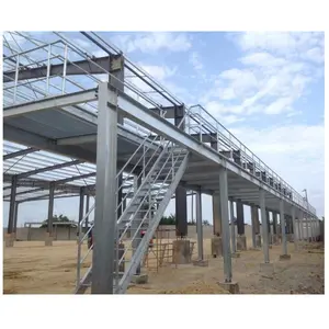 Metal Framed Prefabricated Multi Floor Steel Structure Platform