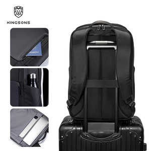 <span class=keywords><strong>2025</strong></span> Ý Tưởng Sản Phẩm Mới Không Thấm Nước Bền Máy Tính Xách Tay Ba Lô Màu Đen 15.6 Inch Kinh Doanh Du Lịch Ba Lô Ngoài Trời Đi Làm Biểu Tượng Tùy Chỉnh - Product Image 5