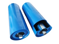 Rouleaux porte-charge industriels robustes en métal pour convoyeurs, modèle de rouleau de transport