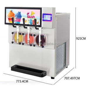 Precio eléctrico máquina expendedora de aguanieve batido <span class=keywords><strong>Margarit</strong></span> máquina para hacer helados aguanieve - Product Image 2