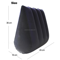 Offre Spéciale gonflable adulte sexe oreiller coin Triangle coussin sexe positionnement oreillers pour les Couples