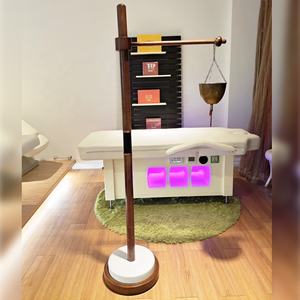 Pot et support en bois <span class=keywords><strong>Shirodhara</strong></span> pour spa pour hôtels - Product Image 3