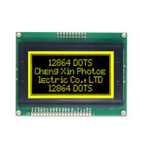 Módulo de Pantalla LCD Alfanumérica Monocromática de 128x64 con Interfaz I2C, Precio de Fábrica