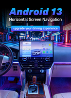 Écran IPS 19,8 pouces Carplay Navigation Premium Stéréo avec caméra 360° Lecteur Android pour voiture pour Toyota 2008-2015 Land Cruiser LC200