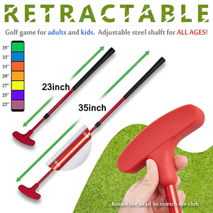 Ensemble de putters de golf pour enfants Offre Spéciale avec logo personnalisé pour adultes et enfants - Product Image 2
