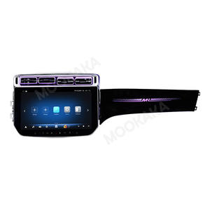 Mookaka-Autoradio Android 13.3 "pour Mercedes Benz ML 2012-2015 Écran avec les lumières d'ambiance avec Carplay FM <span class=keywords><strong>AM</strong></span> GPS DSP - Product Image 1
