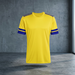 Nueva Camiseta de Fútbol Personalizada, Transpirable, 100% Poliéster, con Estampado por Transferencia de Calor, Cuello Redondo, Unisex, Conjunto Completo de Uniformes para Adultos - Product Image 3