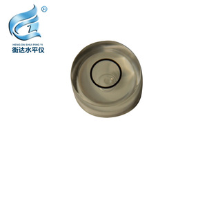 Nivel de burbuja circular de plástico Heng Da Shui Ping Yi, nivel de burbuja de grado DIY - Product Image 3