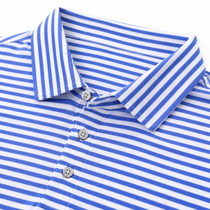 Polo de Punto Personalizado para Hombre, Manga Corta, Color Sólido, Transpirable, Absorbe la Humedad, Uso Casual, Corte Regular, Tela de Nailon y Elastano - Product Image 2