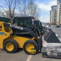 Chargeuse compacte XC7-TV12 d'occasion avec moteur Weichai et pompe, capacité de 12 tonnes, prête pour les travaux de génie civil