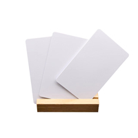 Kartu RFID/NFC PVC Kosong Cr80 Buatan China, Dapat Dicetak Inkjet dengan Chip EM4305, Tahan Air untuk Printer Inkjet & Thermal