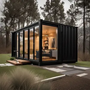 Nhà máy tùy chỉnh prefab nhà Quảng Đông hiện đại biệt thự sang trọng container nhà di động đúc sẵn nhà LL