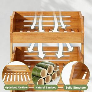 Panier à <span class=keywords><strong>fruits</strong></span> en bambou multifonctionnel et écologique à 3 niveaux, plateaux <span class=keywords><strong>de</strong></span> rangement pliables pour <span class=keywords><strong>fruits</strong></span>, <span class=keywords><strong>grand</strong></span> format - Product Image 5