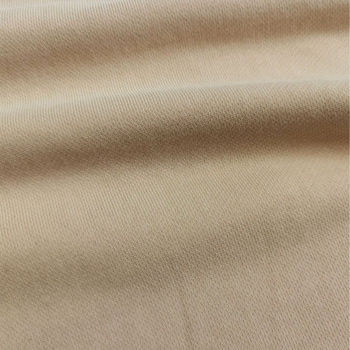 Factory Supplier Custom Comfortable 100% Cotton Textile Raw Material Elastic Knitted French Terry Fabric for Clothes